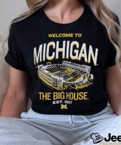 University of Michigan Football Welcome To The Big House Shirt