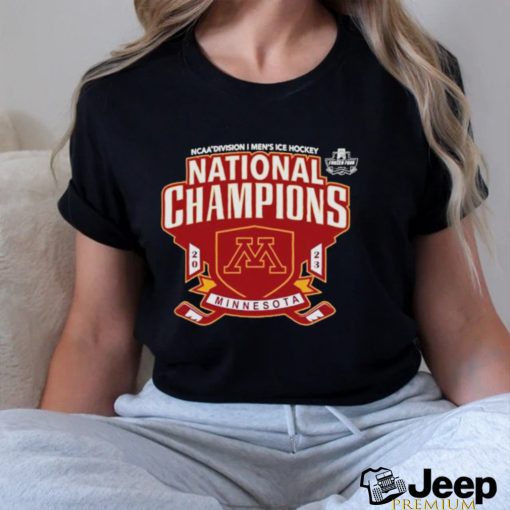 University of Minnesota Men’s Hockey 2023 NCAA Division I National Champions Shirt