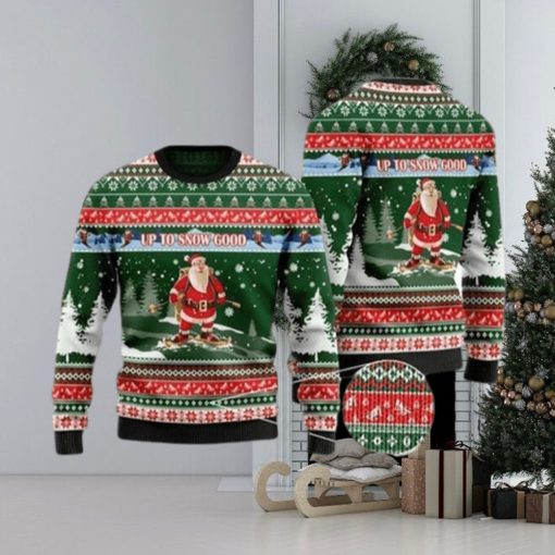 Up To Snow Good Ugly Christmas Sweater Funny For Men And Women