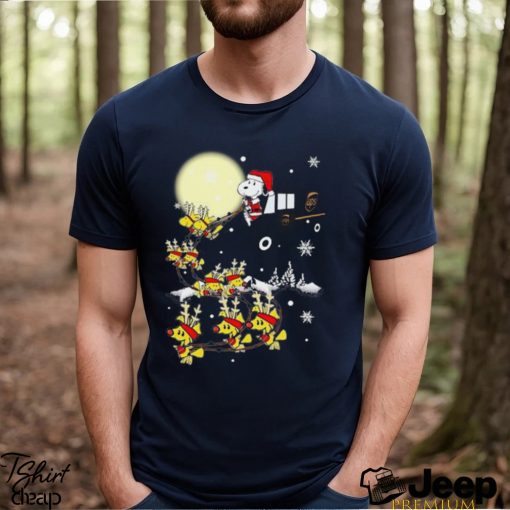 Ups Snoopy santa christmas shirt