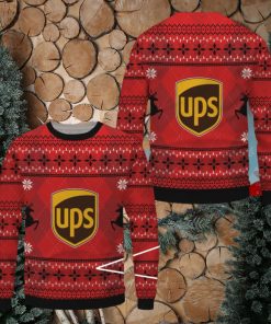 Ups Ugly Christmas Sweater 3D Xmas Gift Ideas For Fans