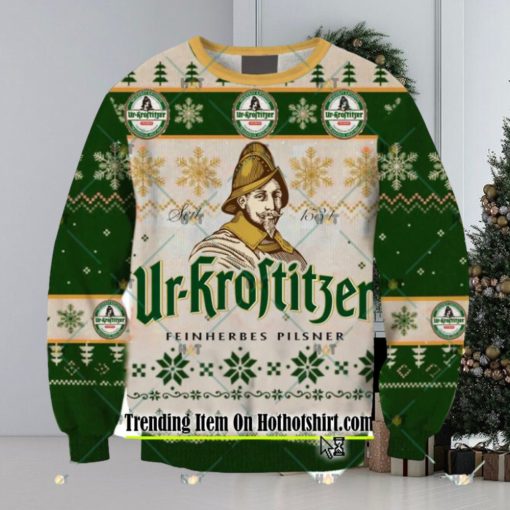 Ur Krostitzer Beer Ugly Christmas Sweater