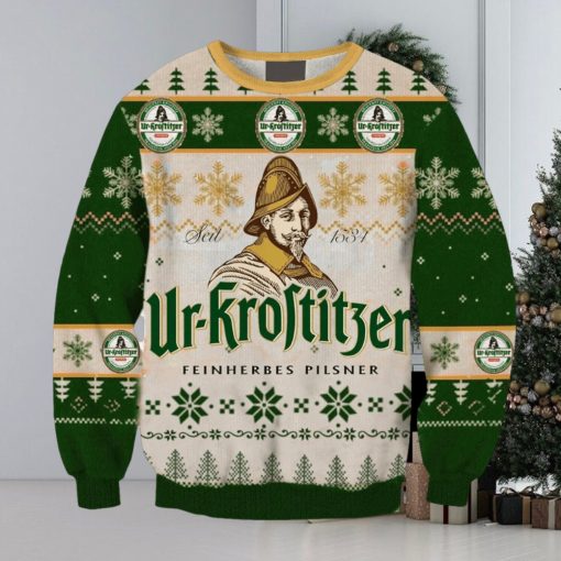 Ur Krostitzer Drink Ugly Christmas Sweater, Gift for Christmas Holiday