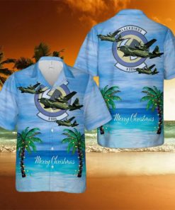 Us Air Force 8th Special Operations Squadron Lockheed Mc 130e Combat Talon Ii Christmas Hawaiian Shirt