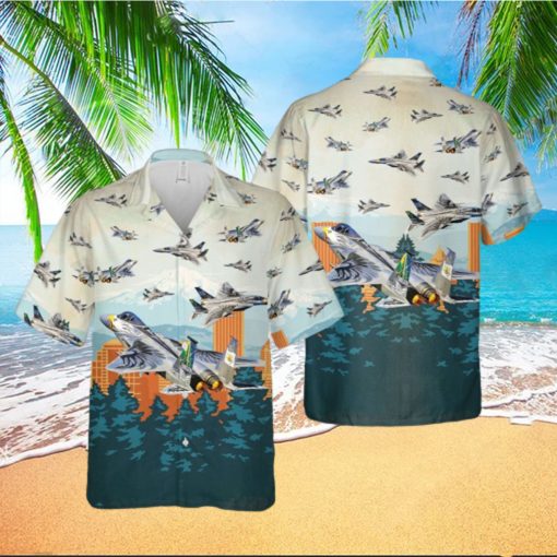 Us Air Force Oregon Air National Guard Hawaiian Shirt