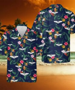 Us Air Force Senior Astronaut Observer Navigator Combat System Officer Badge Hawaiian Shirt