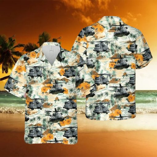 Us Air Force Sikorsky Mh 53 Pave Low Hawaiian Shirt