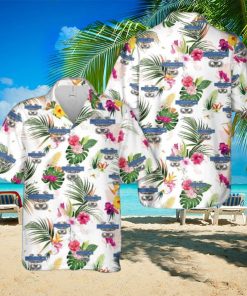 Us Army Cib Jump Wings Hawaiian Shirt