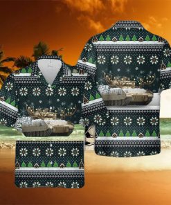 Us Army M2a3 Bradley Christmas Hawaiian Shirt