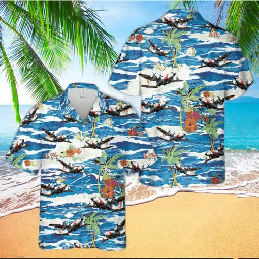 Us Coast Guard Hc 130 Hercules Hawaiian shirt