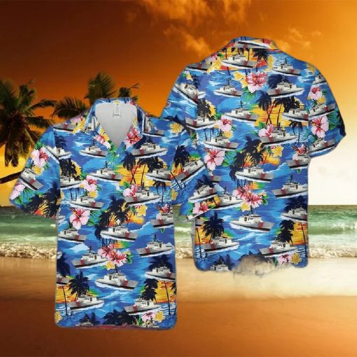 Us Coast Guard Uscgc Bertholf Hawaiian Shirts