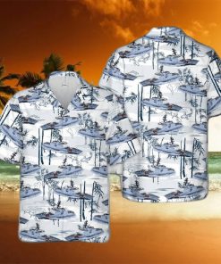 Us Coast Guard Uscgc Stratton Hawaiian Shirt