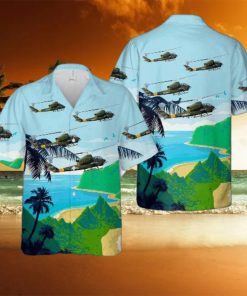 Us Marine Corps Bell Ah 1j Sea Cobra Buno 157757 Hawaiian Shirt