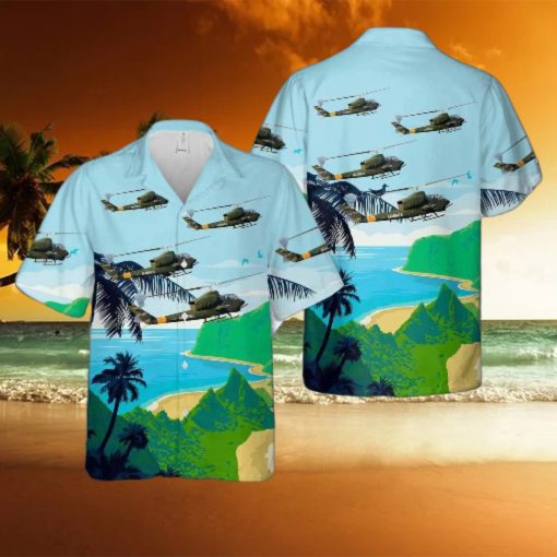 Us Marine Corps Bell Ah 1j Sea Cobra Buno 157757 Hawaiian Shirt