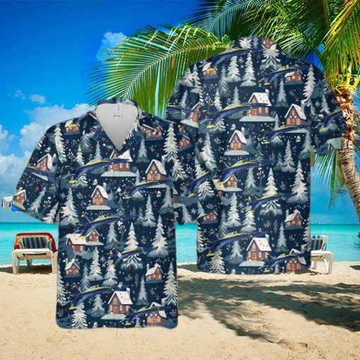 Us Navy Blue Angels  Christmas Hawaiian Shirts