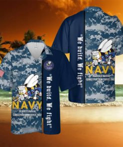 Us Navy Seabees Naval Construction Force  ncf  Hawaiian Shirt