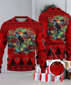 Us Oyonnax Rugby Ugly Christmas Sweater Gift Ideas For Fans