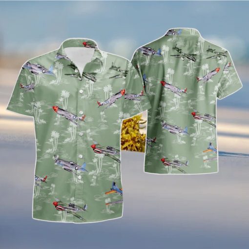 Usa Airplanes Aloha Summer Hawaiian Shirt And Short