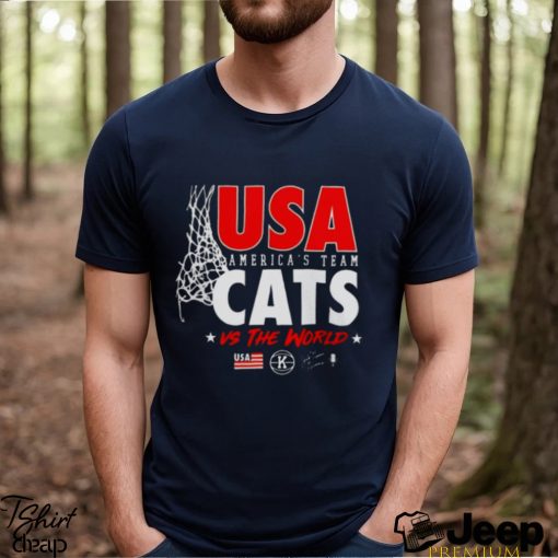 Usa america’s team cats vs the world Shirt