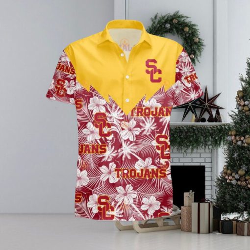 Usc Hawaiian Shirt Tropical Seamless Best Hawaiian Shirts