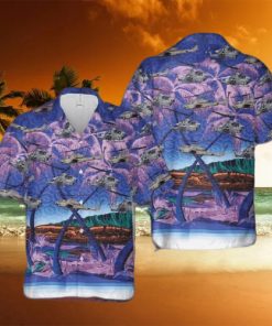 Usmc Ah 1 Super Cobra Hawaiian Shirt