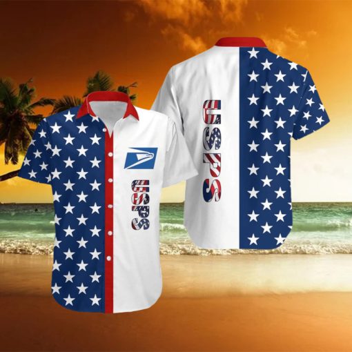 Usps Star Flag Amazing Gift Hawaiian Shirt