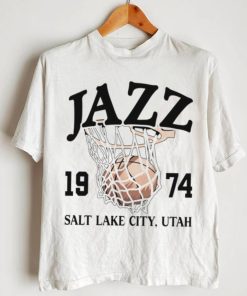 Utah Jazz basketball est 1974 Salt Lake city Utah logo shirt