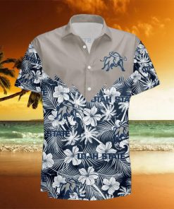 Utah State Aggies 3D Hawaiian Shirt Tropical Seamless NCAA