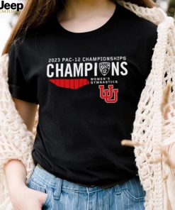 Utah Utes 2023 PAC 12 Women’s Gymnastics Conference Tournament Champions logo shirt