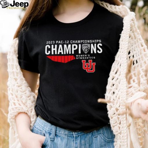 Utah Utes 2023 PAC 12 Women’s Gymnastics Conference Tournament Champions logo shirt