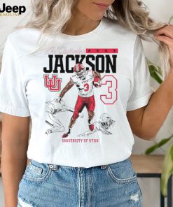 Utah Utes Ja’Quinden Jackson caricature shirt