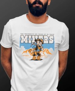 Utep Miners Vintage Illustration T Shirt