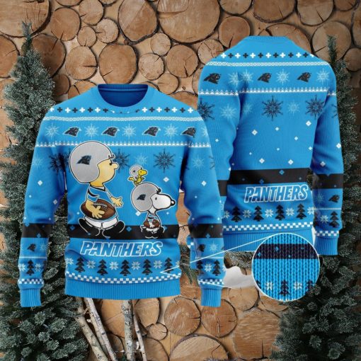 Carolina Panthers Snoopy Girl Limited Edition Men’s And Women’s Ugly Sweater