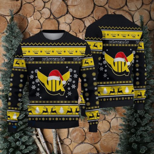 VIK Västerås HK Hibiscus shl hockeyallsvenskan Ugly Christmas Sweaters For Fans Gift