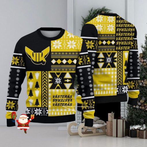 VIK Vasteras HK Lei shl hockeyallsvenskan Ugly Christmas Sweaters For Fans Gift