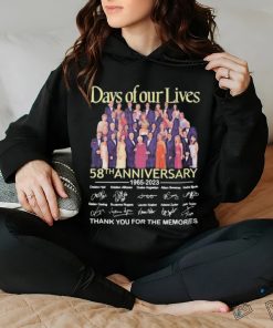 Days Of Our Lives 58th Anniversary 1965 – 2023 Thank You For The Memories T Shirt