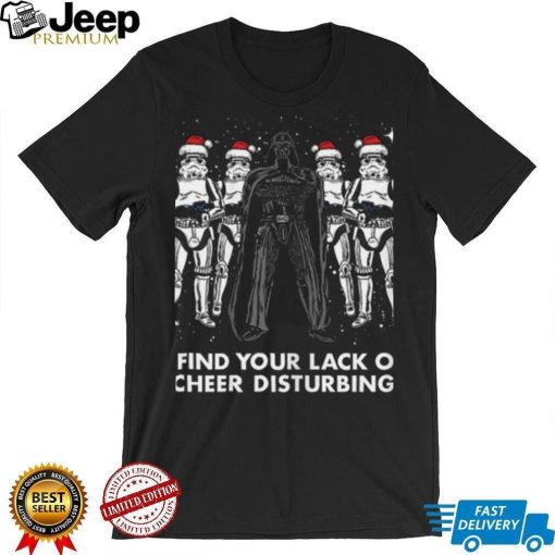 Vader Trooper Lack Cheer Christmas Shirt