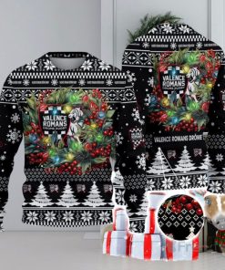 Valence Romans Drome Rugby Ugly Christmas Sweater