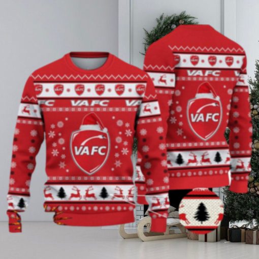 Valenciennes Football Club 3D Ugly Christmas Sweater For Men And Women Sport Fans