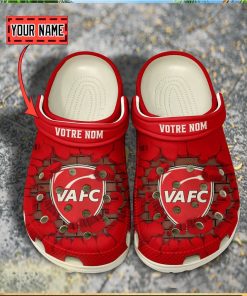 Valenciennes Football Club Break Cracked Hole Design Crocs