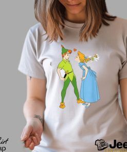 Valentine’s Day Peter Pan and Wendy Darling Kiss Shirt Great Gift Ideas For Couples