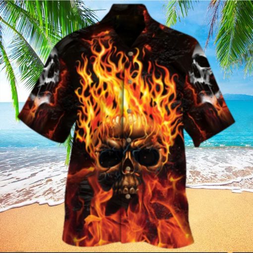 Valentino De Rosie Skull Hawaiian Shirt