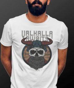 Valhalla Awaits Scandinavian Vikings Valhalla shirt