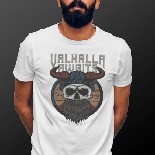 Valhalla Awaits Scandinavian Vikings Valhalla shirt