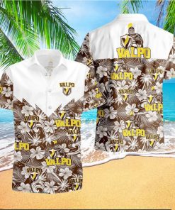 Valparaiso Beacons 3D Hawaiian Shirt Tropical Seamless NCAA Summer Beach For Fans Gift