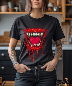 Vampire Bite & Kiss Halloween 2023 Shirt