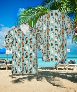 Vampire Coffins Halloween Hawaiian Shirt