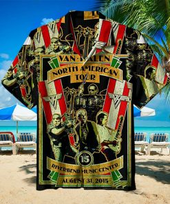 Van Halen Destroyed Cincinnati!universal Aloha Hawaiian Shirt