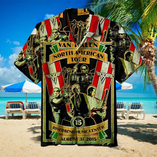 Van Halen Destroyed Cincinnati!universal Aloha Hawaiian Shirt