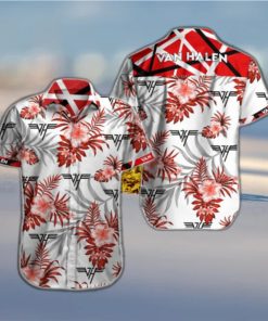 Van Halen Hawaiian Shirt Summer Button Up